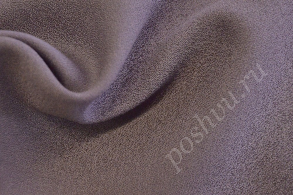 Ткань костюмная лилово-сиреневого оттенка