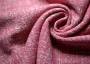 Костюмная ткань красивого розового оттенка с белыми вкраплениями