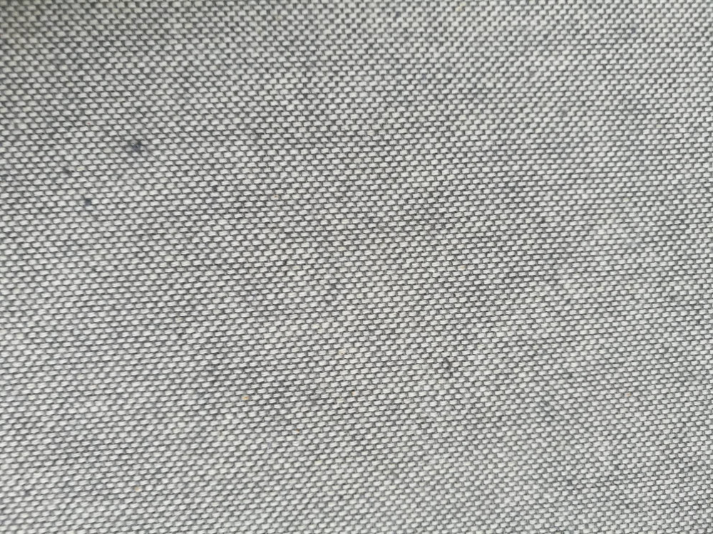 Портьерная ткань рогожка PARMA однотонная серого цвета