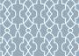 Портьерная ткань рогожка TRELIS геометрический узор решетка на голубом фоне (раппорт 16х25см)