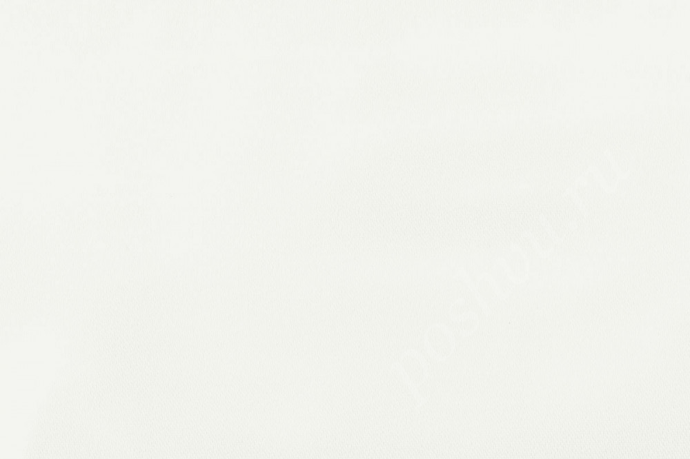 Портьерная ткань сатин атласный RASO SILVANA однотонная молочного цвета