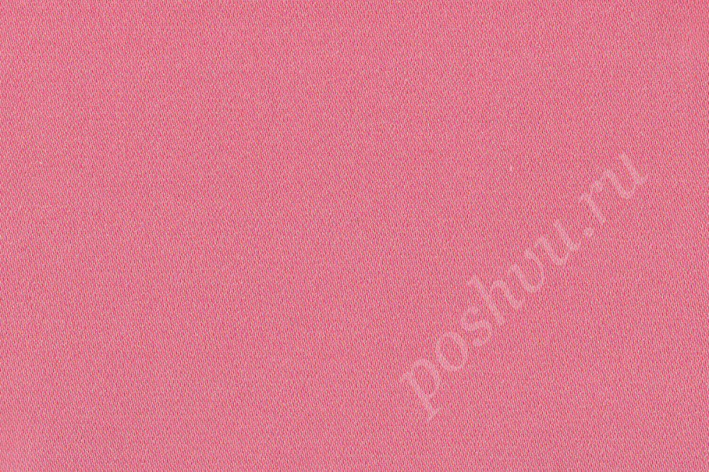 Портьерная ткань сатин атласный RASO SILVANA однотонная розового цвета