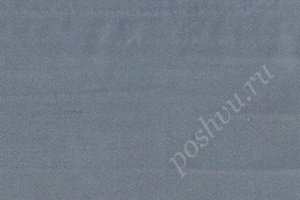Портьерная ткань сатин атласный RASO SILVANA однотонная стального цвета