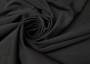 Трикотаж-стрейч дайвинг однотонный, цвет черный