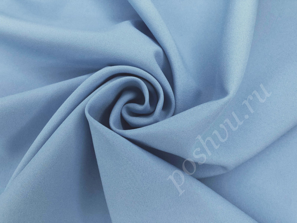 Габардин оригинальный "Fuhua", цвет голубой