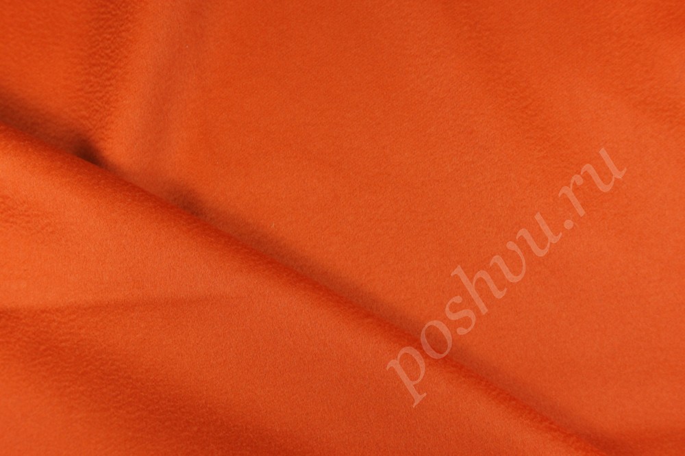 Ткань пальтовая Оранжевое настроение Max Mara