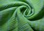 Жаккардовая ткань Armani бирюзового цвета в зеленую клетку
