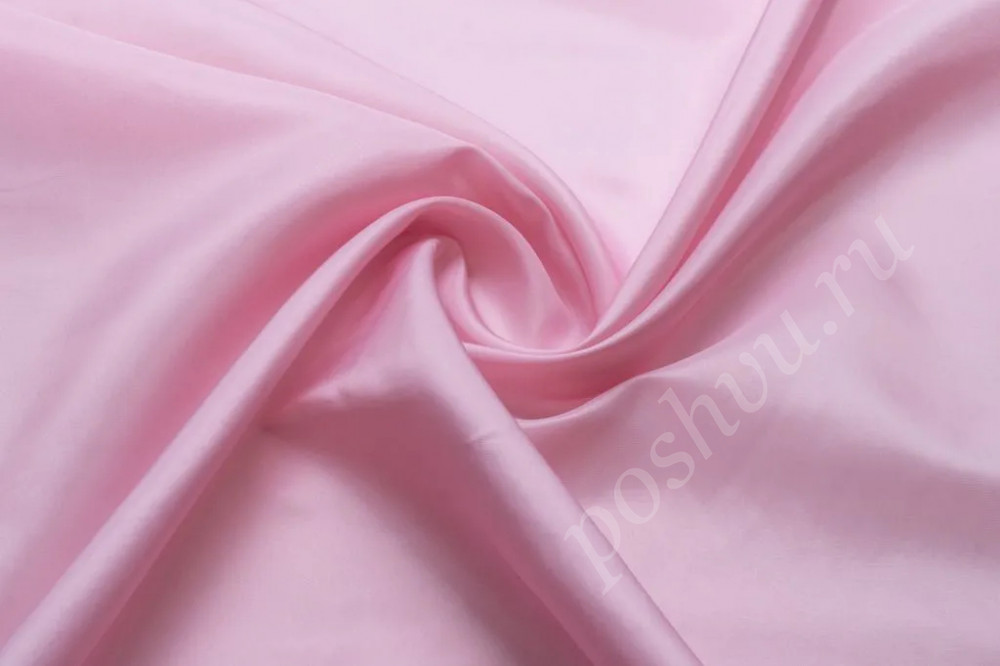 Подкладочная ткань светло-розового цвета