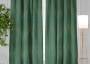 Комплект штор «Домин» зеленый 150х260см