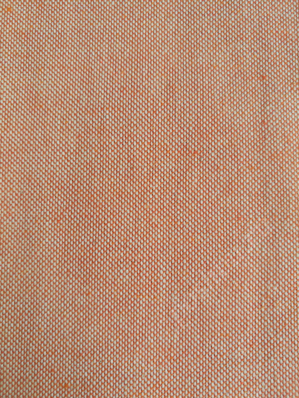 Портьерная ткань рогожка PARMA однотонная кораллового цвета