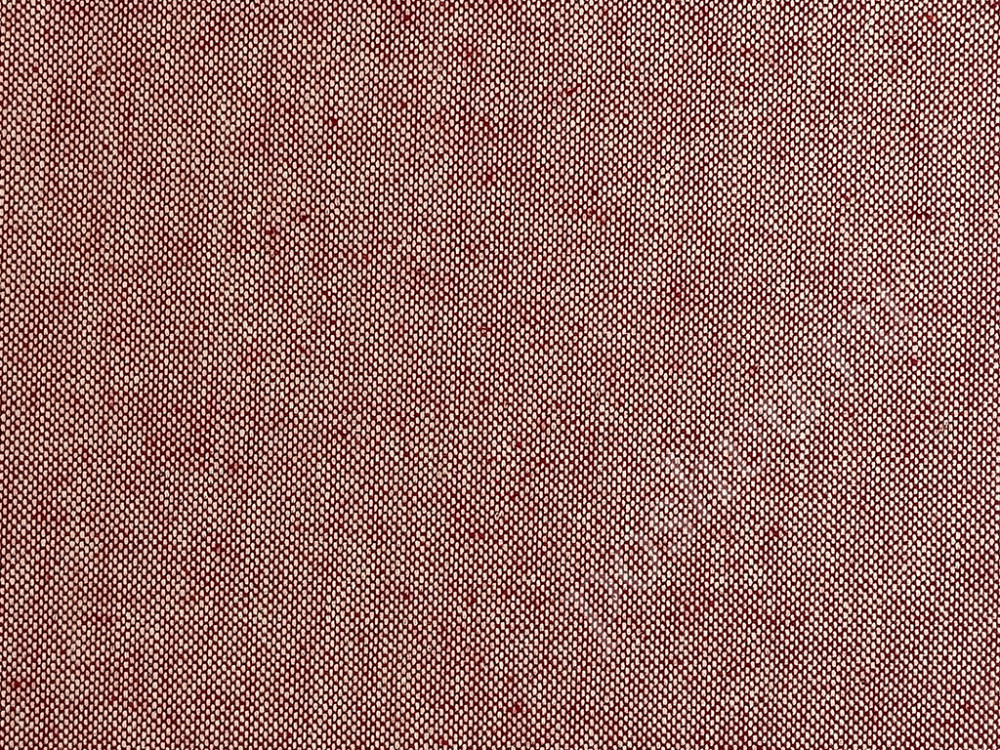 Портьерная ткань рогожка PARMA однотонная красного цвета
