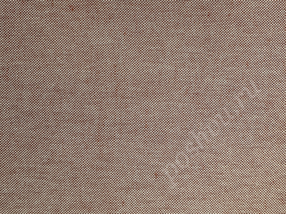 Портьерная ткань рогожка PARMA однотонная терракотового цвета
