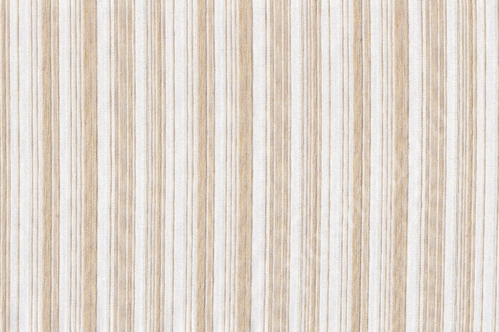 Портьерная ткань жаккард DEBORAH полосы песочного цвета шириной 8см