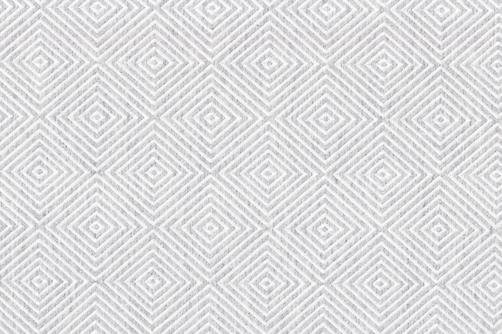 Портьерная ткань жаккард DEBORAH ромбы серого цвета (раппорт 5х5см)