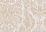 Портьерная ткань жаккард DEBORAH вензель дамаск песочного цвета (раппорт 35х35см)