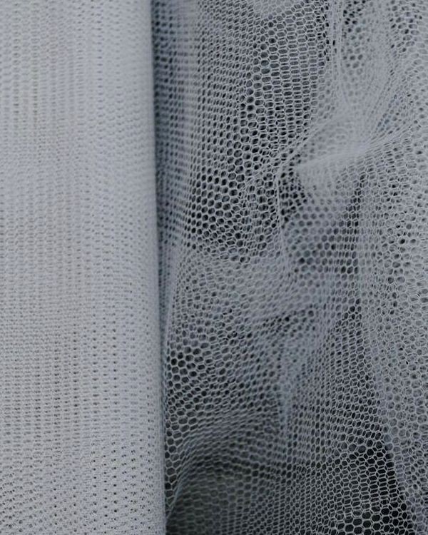 Ткань сетка Белый лебедь со скидкой