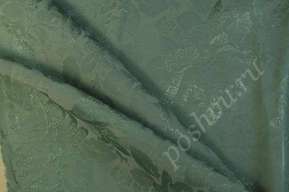 Жаккардовая ткань Max Mara Оливковые листья