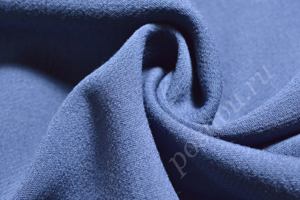 Ткань костюмная изящного светло-синего оттенка
