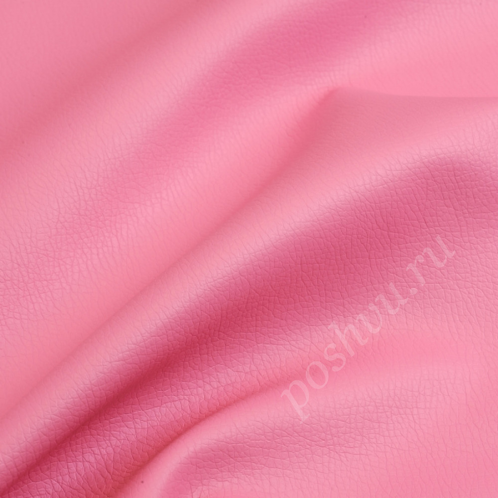 Кожа искусственная MAESTRO розового цвета