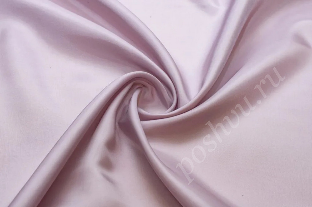 Подкладочная ткань бледно-лилового цвета