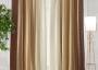 Комплект штор «Ланджит» коричневый 150х260см