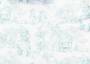 Ткань для штор саржа TWISTER TIFFANY бирюзовый принт пастораль на белом фоне (раппорт 22х23см)
