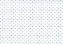 Ткань для штор саржа TWISTER TIFFANY мелкий синий горошек на белом фоне (раппорт1х1см)