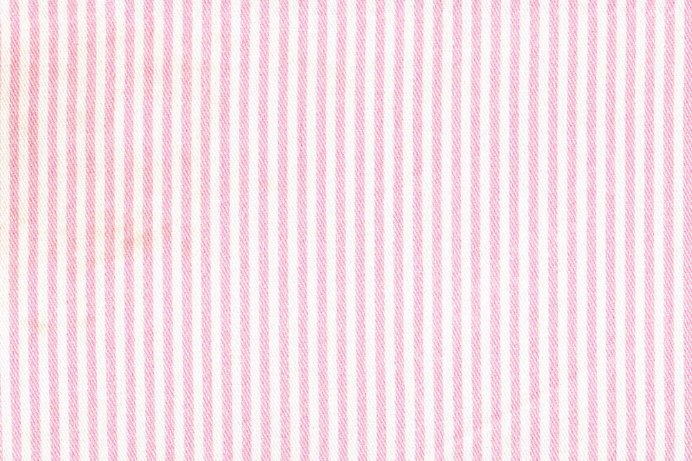 Ткань для штор саржа TWISTER TIFFANY темно-розовые, белые полосы шириной 0,5см
