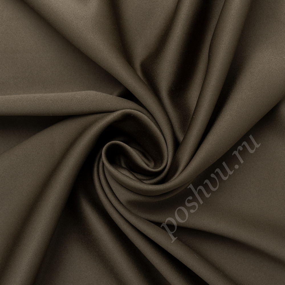 Портьерная ткань блэкаут BRUNO бронзового цвета, выс.300см