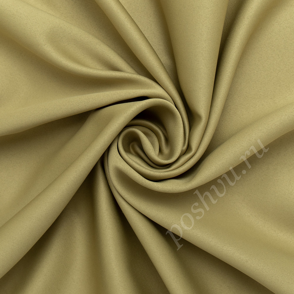 Портьерная ткань блэкаут BRUNO цвета темного золота, выс.300см