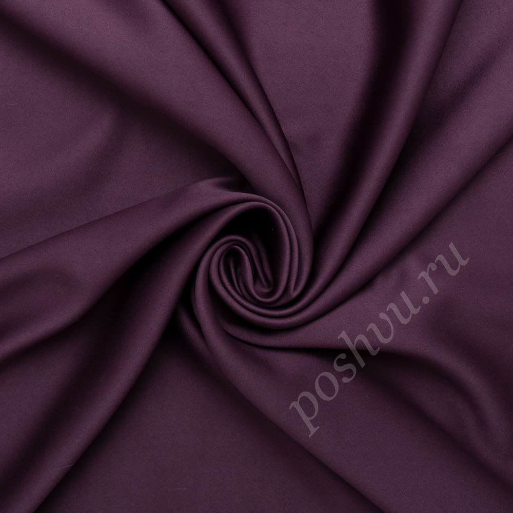 Портьерная ткань блэкаут BRUNO пурпурного цвета, выс.300см