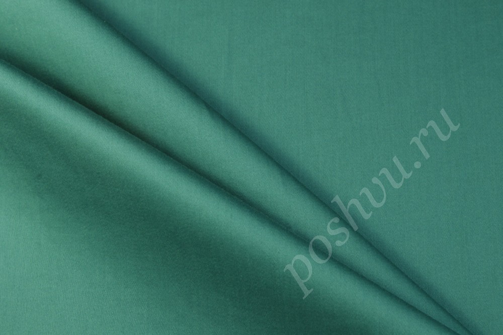 Ткань хлопок Marina Rinaldi зеленого оттенка