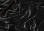 Бархат-стрейч однотонный, черного цвета , 255 гр/м2