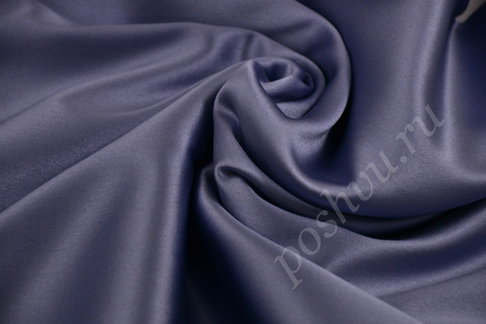 Потрясающая шёлковая ткань в серо-голубых тонах