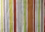 Ткань для штор саржа BALLERINA оранжевые, зеленые, серые полосы разной ширины (раппорт 20х35см)