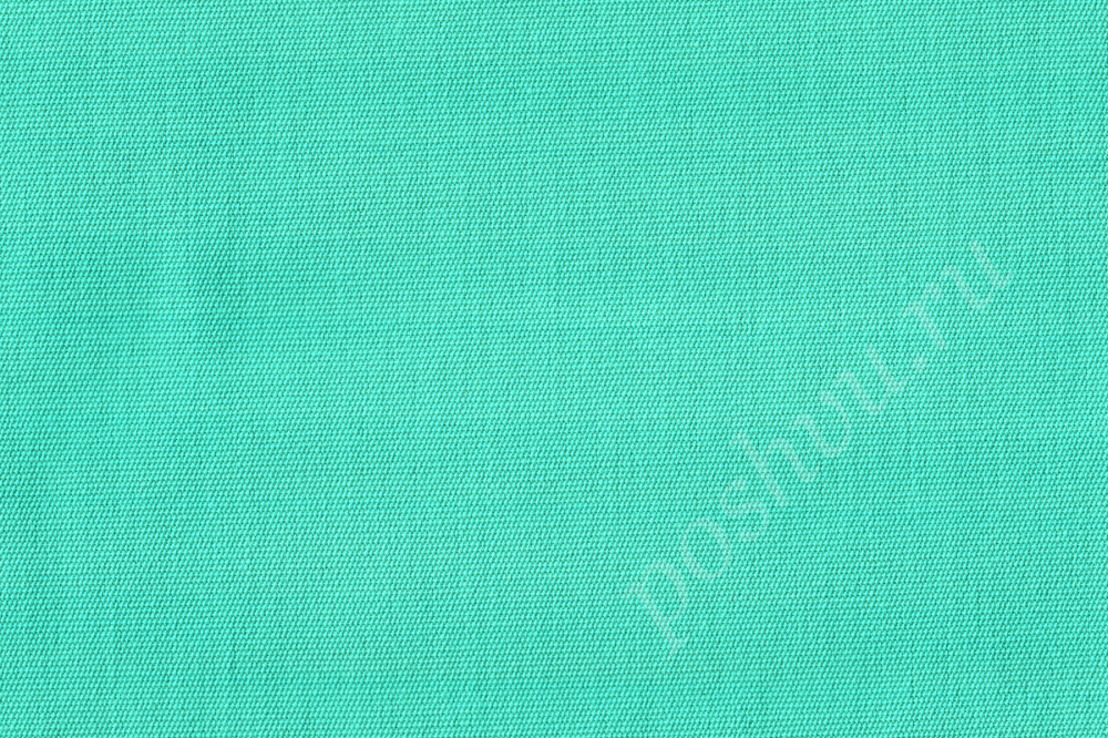 Мебельная ткань жаккард MYKONIAN OUT DOOR однотонная бирюзового цвета
