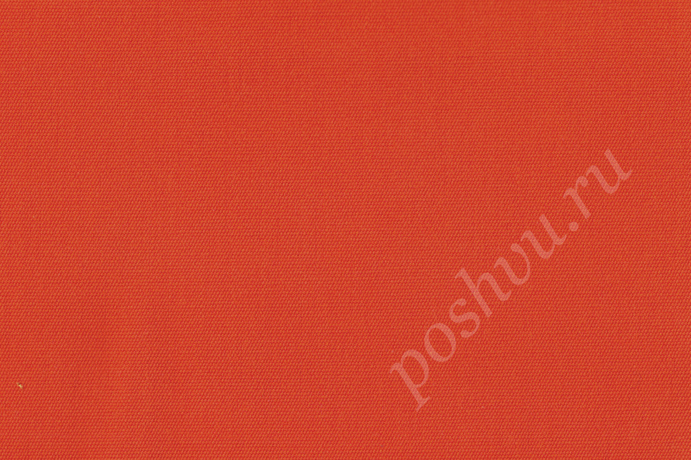 Мебельная ткань жаккард MYKONIAN OUT DOOR однотонная оранжевого цвета