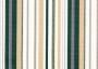 Мебельная ткань жаккард MYKONIAN OUT DOOR в узкую зеленую, бежевую, белую полоску
