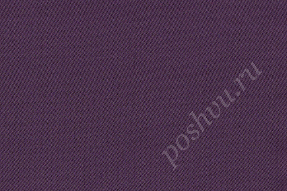 Портьерная ткань сатин атласный RASO SILVANA однотонная пурпурного цвета