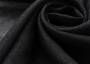 Тюлевая ткань под лен CATERINA с люриксом черного цвета, с утяжелителем, выс.300см