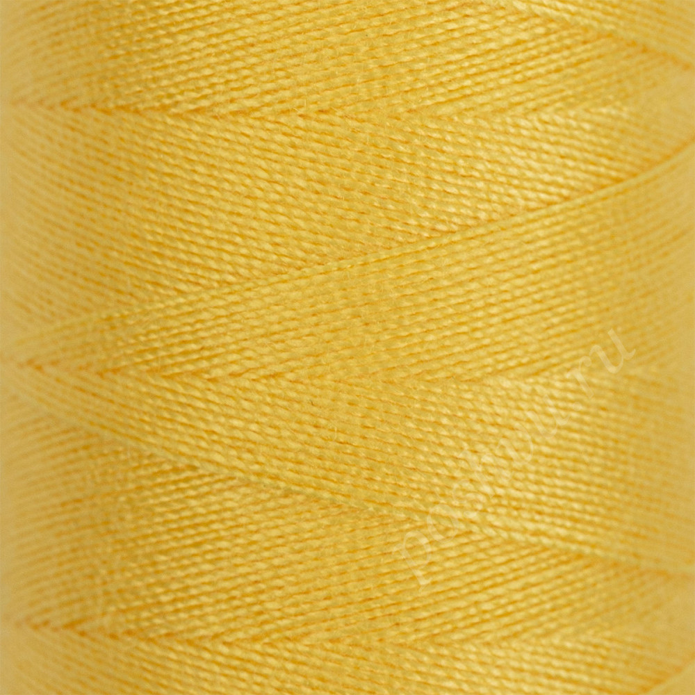 Швейные нитки (полиэстер) 40/2 "Gamma" 400я 365м, 1шт. №134 желтый