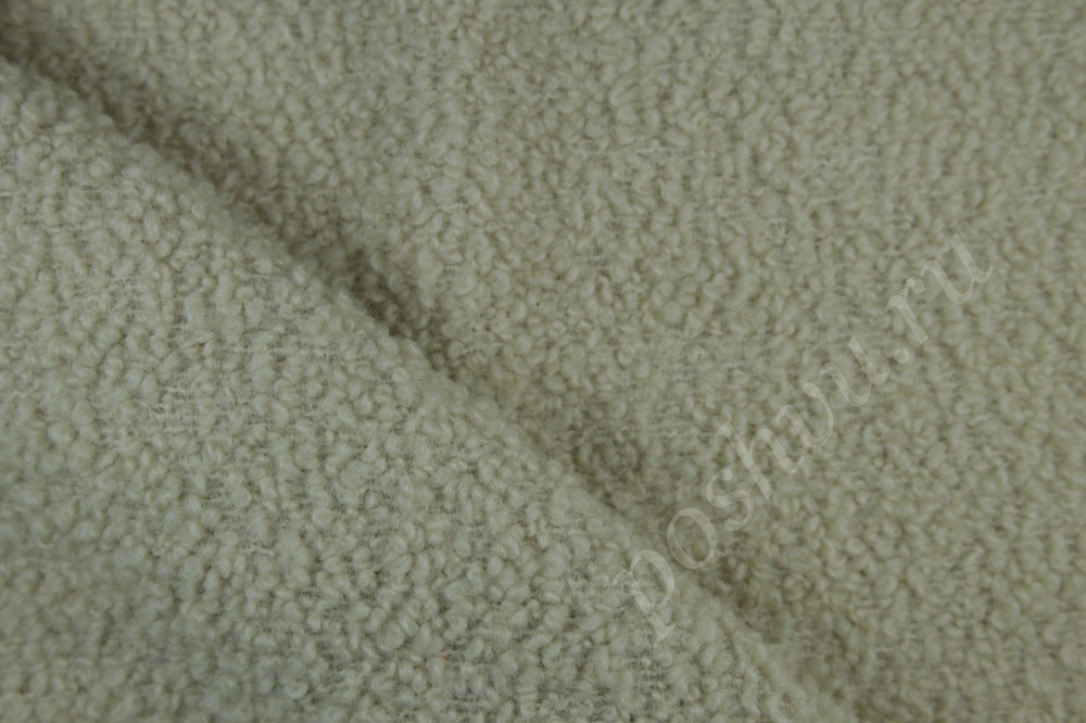 Ткань пальтовая Крем-брюле Marella