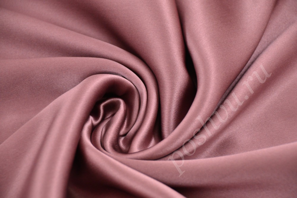 Итальянская шёлковая ткань в розовых тонах