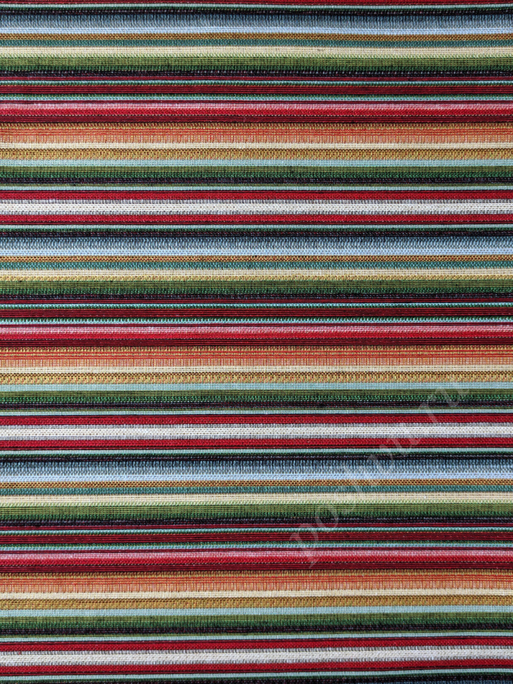 Портьерная ткань гобелен TAPESTRY LINECO разноцветные полосы (раппорт 26х36см)
