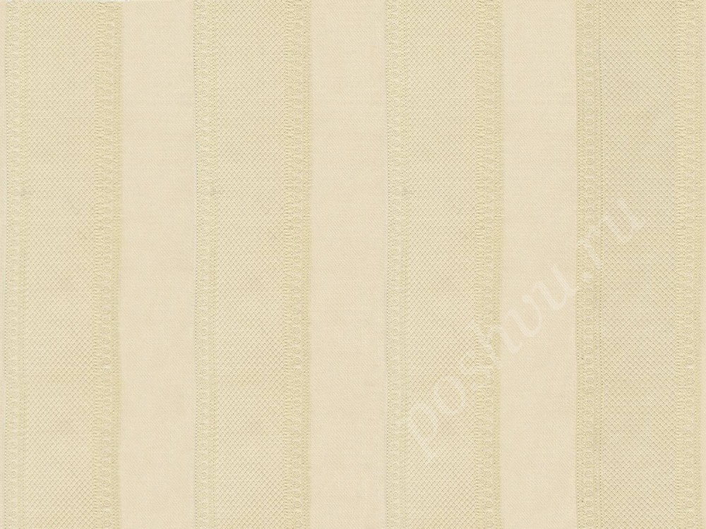 Ткань для штор портьерная, вискоза, полиэстер Полосатый персик 2306/21