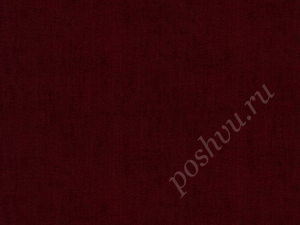 Ткань для штор портьерная Бордовый шик 2368/31