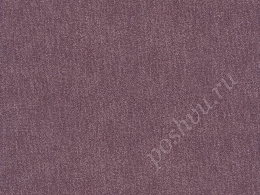 Ткань для штор портьерная роскошного баклажанового оттенка 2368/48