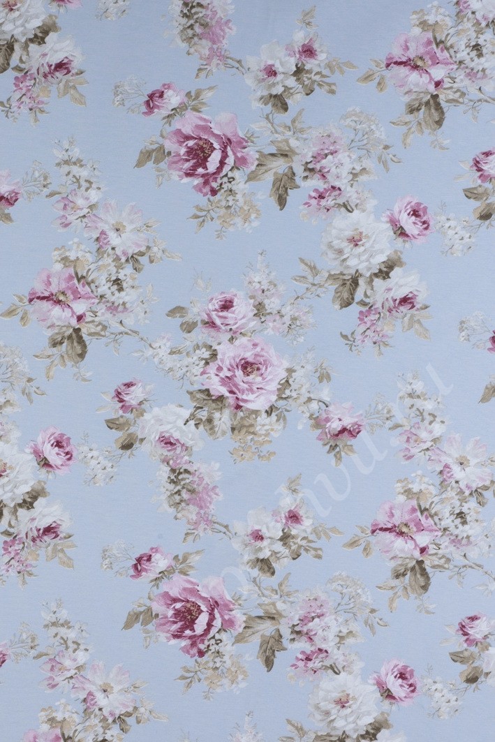 Ткань для штор портьерная, полиэстер, хлопок Blossom Medium 2
