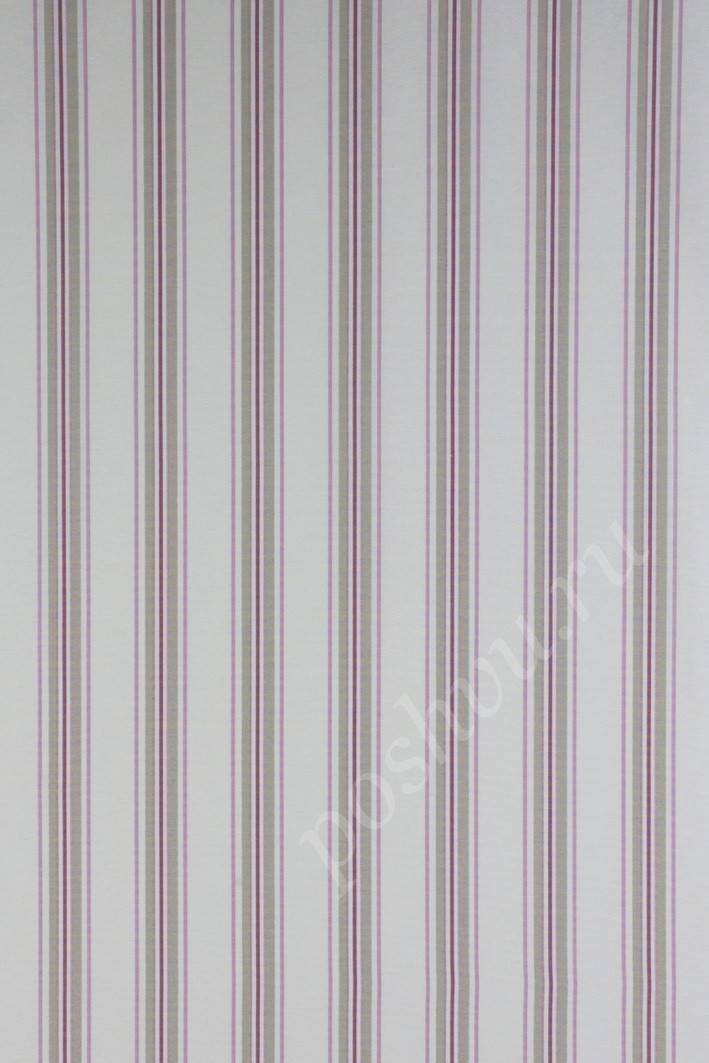 Ткань для штор портьерная, полиэстер, хлопок Blossom Stripe 1