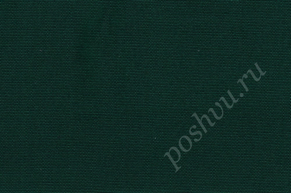 Мебельная ткань жаккард OUT OF MIND однотонная темно-зеленого цвета